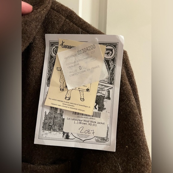 Gardenheir Le Laboureur Wool Chore Coat - Picture 4 of 5